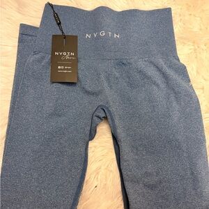 NVGTN Ocean Blue Seamless Leggings